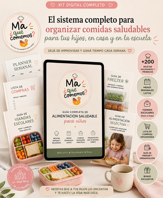 Ma, ¿qué comemos? | Sistema de Alimentación Infantil Saludable
